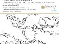 Preinscripción Curso Danzas Barrocas