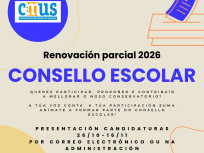 Renovación parcial do Consello Escolar