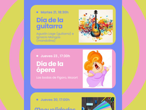 Actividades biblioteca mes de outubro