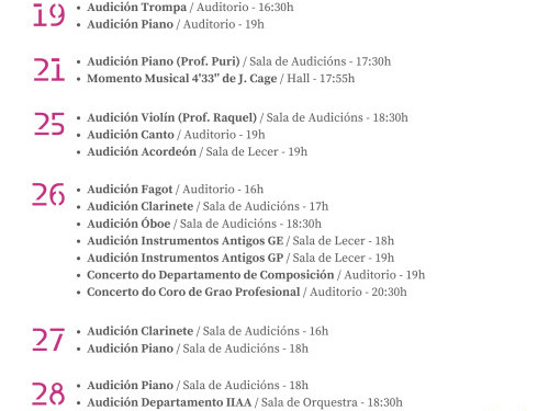 actividades mes de maio 2ª quincena
