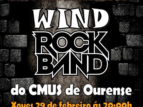 Concerto de presentación da Wind Rock Band do CMUS de Ourense