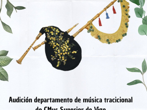 Audición do departamento de música tradicional do CSM Vigo